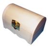 Bois brut Boîte à bijoux en bois 100 mm