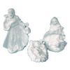 Crèche polystyrène 3 pièces 12-30 cm