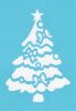 Pochoir sapin de Noël pour décoration