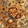 Serviette papier Bébé tigre 33 cm X 33 cm 3 plis