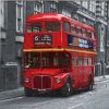 Serviette papier Bus Londonien 33 cm X 33 cm 3 plis