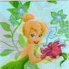 Serviette papier Fée Clochette 33 cm X 33 cm 2 plis
