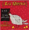 Serviette papier Au Menu de 33 cm X 33 cm 3 plis