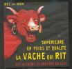 Serviette papier motif Vache qui Rit de 33 cm X 33 cm 3 plis