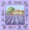 Serviette papier Sud et champs lavande 33 cm X 33 cm 3 plis