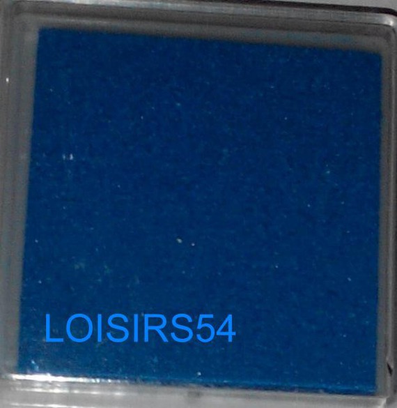 Encreur bleu 35 mm pour décoration de cartes