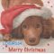 Serviette papier chien et Noël - 33 cm x 33 cm