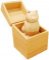 Brule parfum chat en céramique dans boite en bois