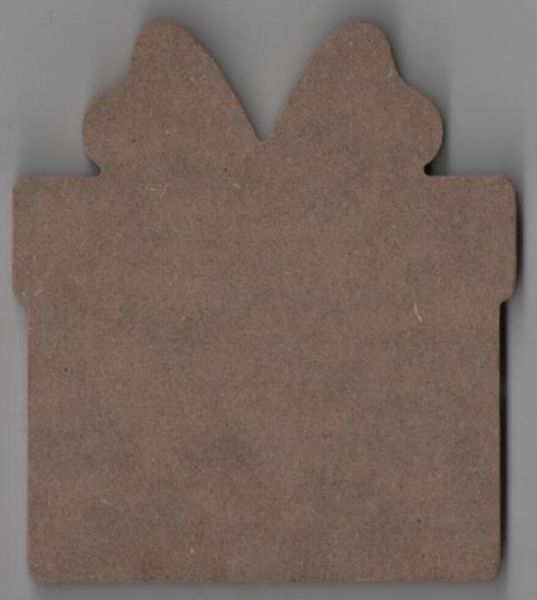 Cadeau MDF à peindre 120 mm x 140 mm