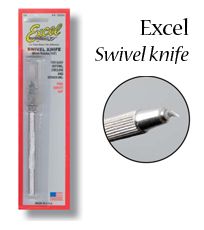 couteau flexible avec lame rotative à 360°    Excel   16004