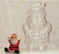 Père Noël transparent 130 mm