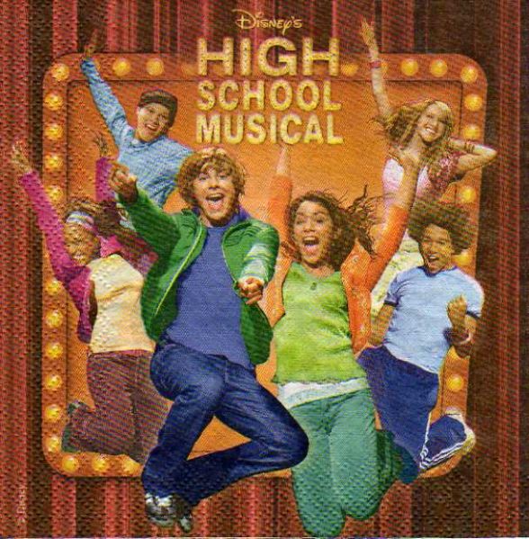 Serviette papier High School Musical