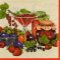 Serviette papier motif confiture fruits 33 cm X 33 cm 3 plis