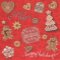 Serviette papier Noël Merry Christmas 33 cm X 33 cm 3 plis