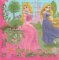 Serviette papier Raiponce et le chateau 33 cm X 33 cm 2 plis