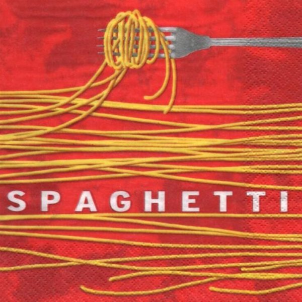 Serviette papier spaghetti 33 cm X 33 cm 