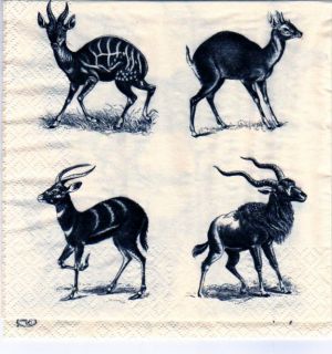 Serviette papier chamois 33 cm X 33 cm 3 plis