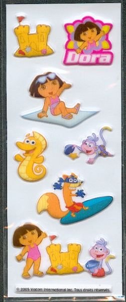 Stickers 3D Dora