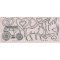 Stickers carrosse couleur transparent 230 mm x 100 mm