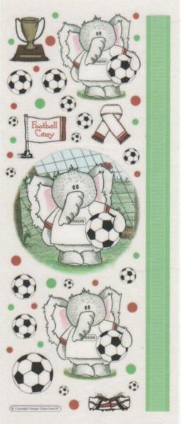 Stickers Eléphants et ballon