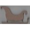 Traineau MDF à peindre 180 mm x 90 mm