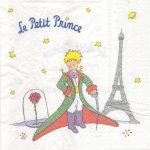 Serviette papier Le Petit Prince 33 cm X 33 cm 3 plis