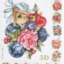 Feuilles à découper 3D Noël