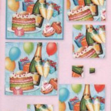 Livre 15 mini 3D à découper anniversaire