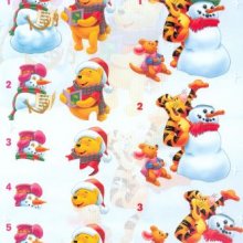 Feuilles à découper 3D Winnie