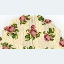 Serviette papier roses fleur 32 cm X 32 cm 3 plis