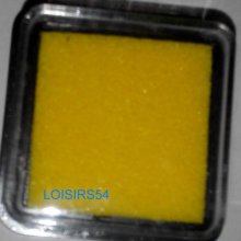 Encreur jaune 25 mm pour décoration de cartes