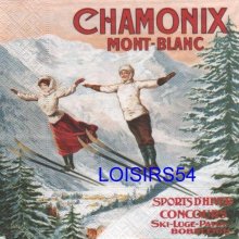 Serviette papier Chamonix