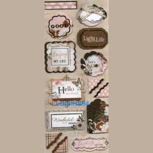 Stickers 3D autocollant Hello