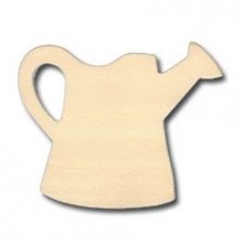 Support bois Arrosoir en bois 9 cm 
