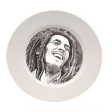 Assiette porcelaine blanche à personnalisé 25 cm