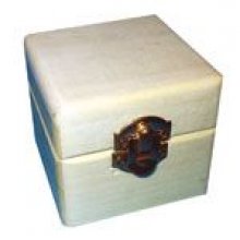Bois brut Boîte à bijoux en bois 60 mm