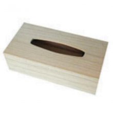 Boite a mouchoirs en bois 275 mm X 140 mm X 45 mm
