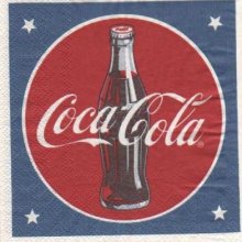 Serviette papier Drink Coca Cola 25 cm x 25 cm