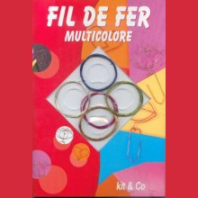 Livre Fil de fer multicolore