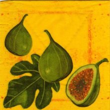 Serviette papier Figues 33 cm X 33 cm 3 plis