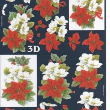 Feuilles 3D fleurs des iles