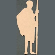Homme Massai MDF à peindre 170 mm x 70 mm