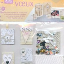 Kit 92 pieces pour cartes scrap