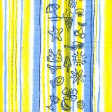 Serviette papier mer et maillot 33 cm X 33 cm 3 plis