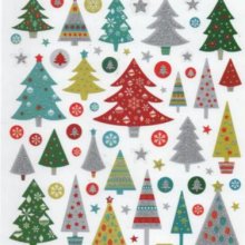 Stickers Noël et sapins