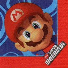 Serviette papier Super Mario 33 cm X 33 cm 2 plis
