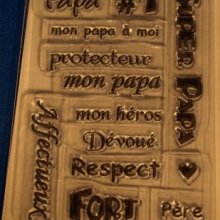 Tampons transparents Papa Super